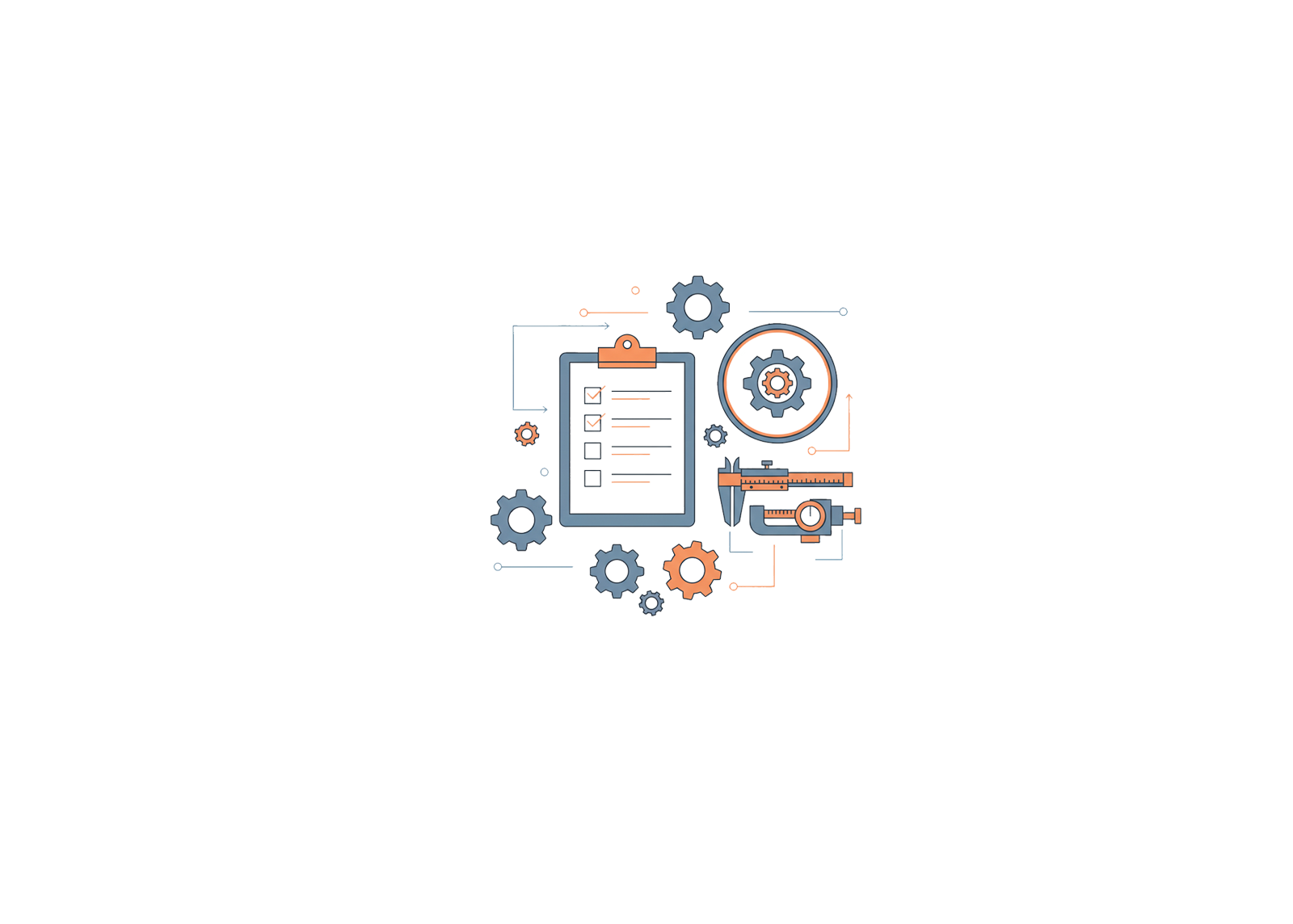 <p>Préparation à l'obtention des certifications ISO 9001 et EN 9100</p>